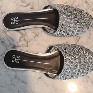 XOXO Woven Percy Sandals